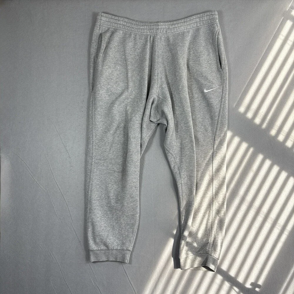 Nike Club Fleece Jogger Tapered Sweatpants Men’s XL Grey